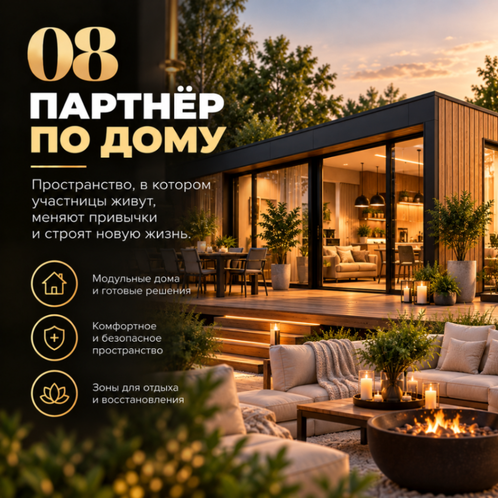 08 — Партнёр по дому