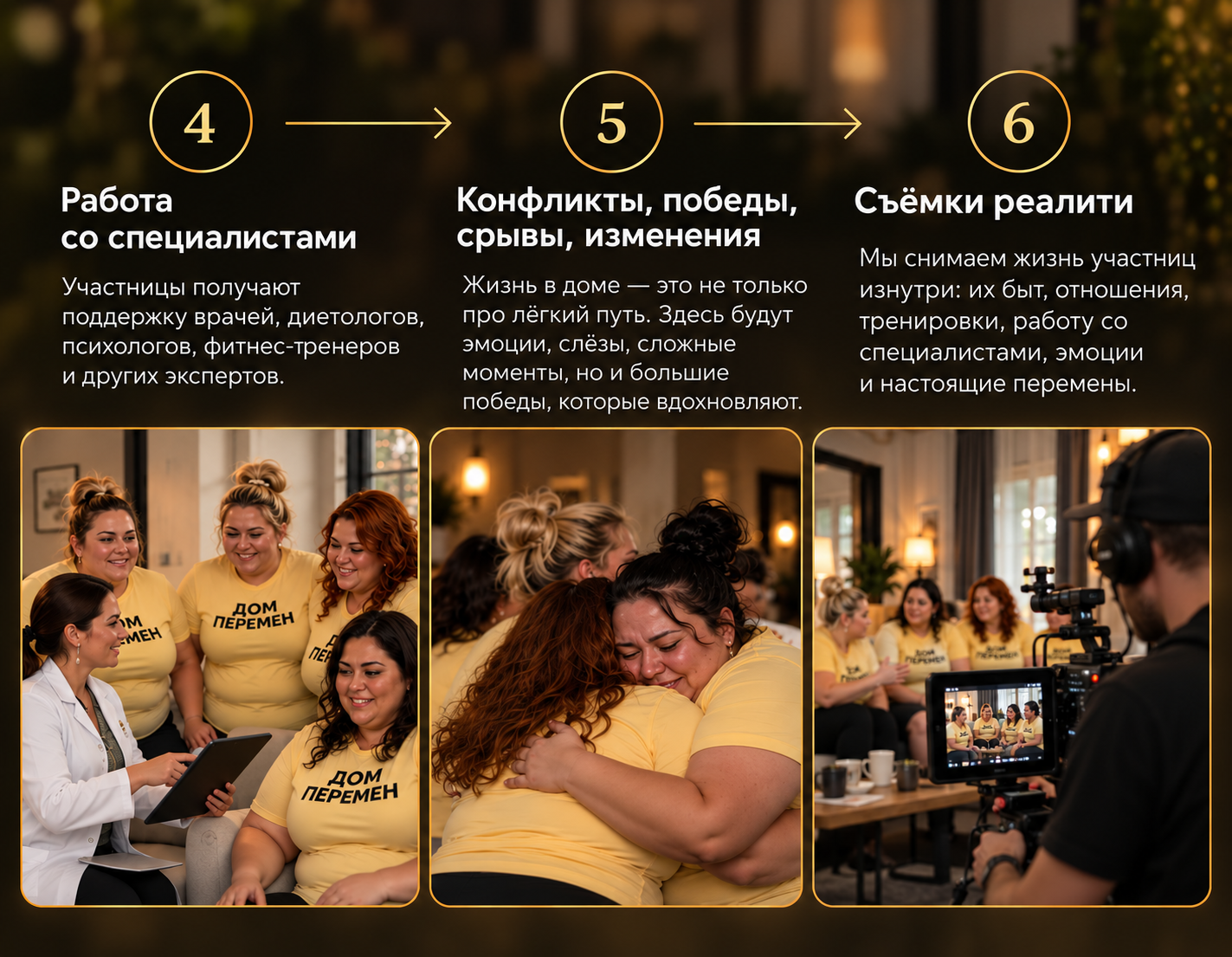 Как устроен проект: шаги 4–6